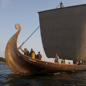 Saga Oseberg er en kopi av et ekte vikingskip