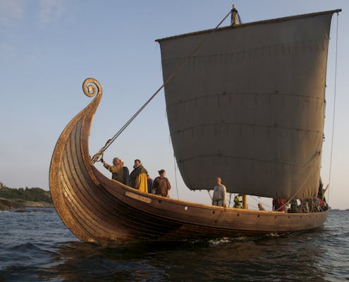 Saga Oseberg er en kopi av et ekte vikingskip