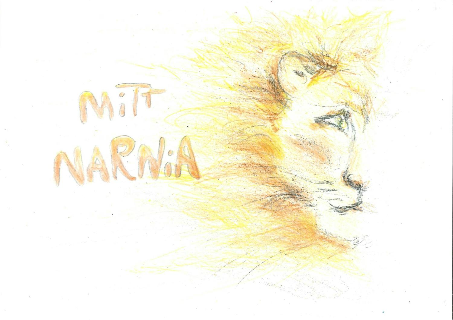 Tegning av en løve