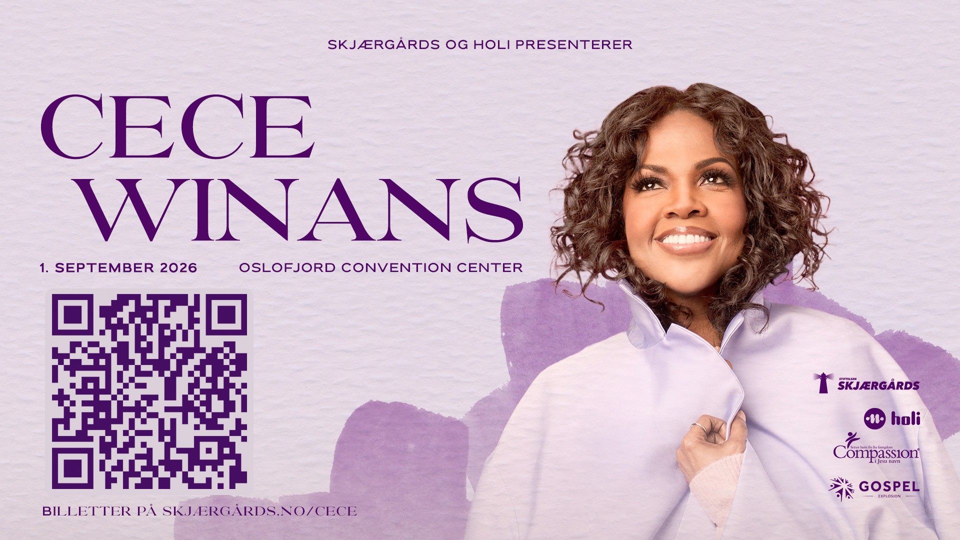 Bilde av konsertplakat for Cece Winans